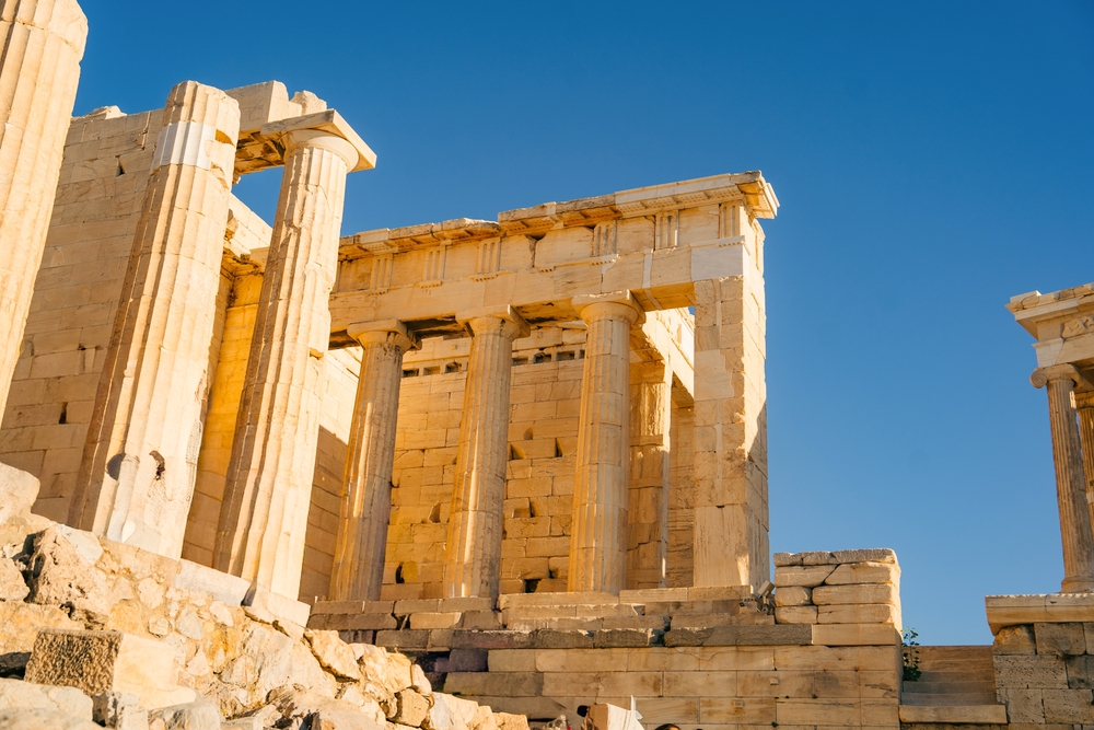 The,Temple,Of,Athena,Nike,On,The,Acropolis,In,Athens,