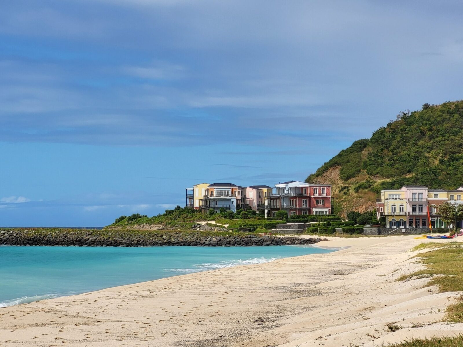 Sandy,Lane,Yacht,Club,Beach,On,Canouan,Island,In,St
