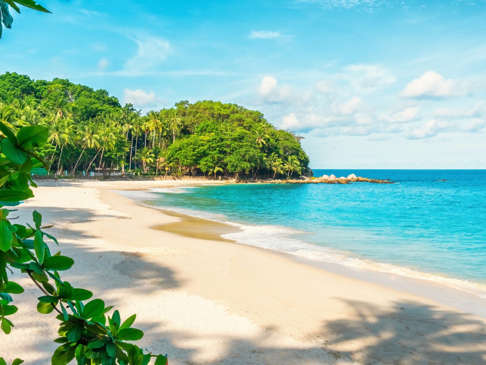 Freedom,Beach,On,Phuket,Island,,Thailand,With,Nobody.,Tropical,Beach