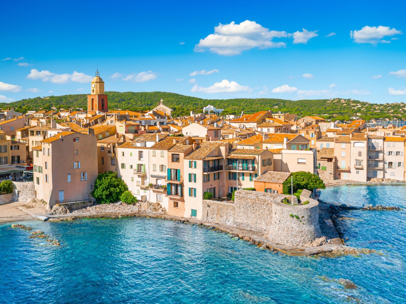 View,Of,The,City,Of,Saint-tropez,,Provence,,Cote,D’azur,,A