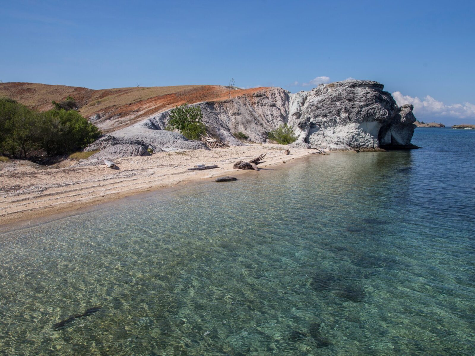 White,Sandy,Beaches,At,Sebayur,Island,,Komodo,National,Park