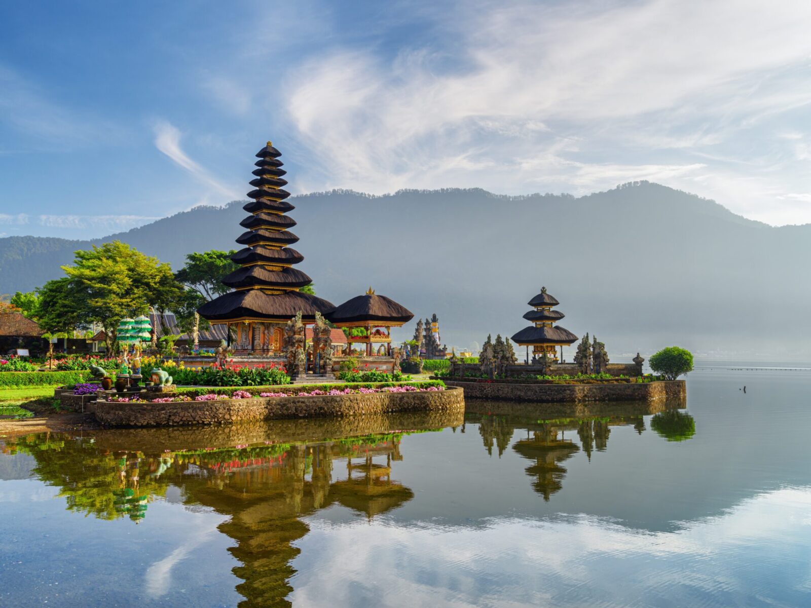 Awesome,View,Of,Pura,Ulun,Danu,Beratan,(pura,Bratan),In