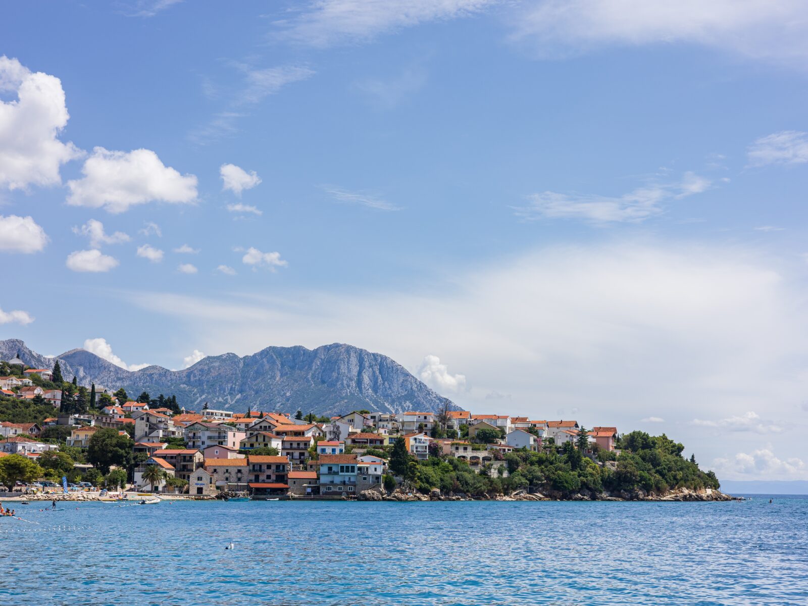 Village,Podaca,On,The,Adriatic,Coast.,Makarska,Riviera,,South,Dalmatia,