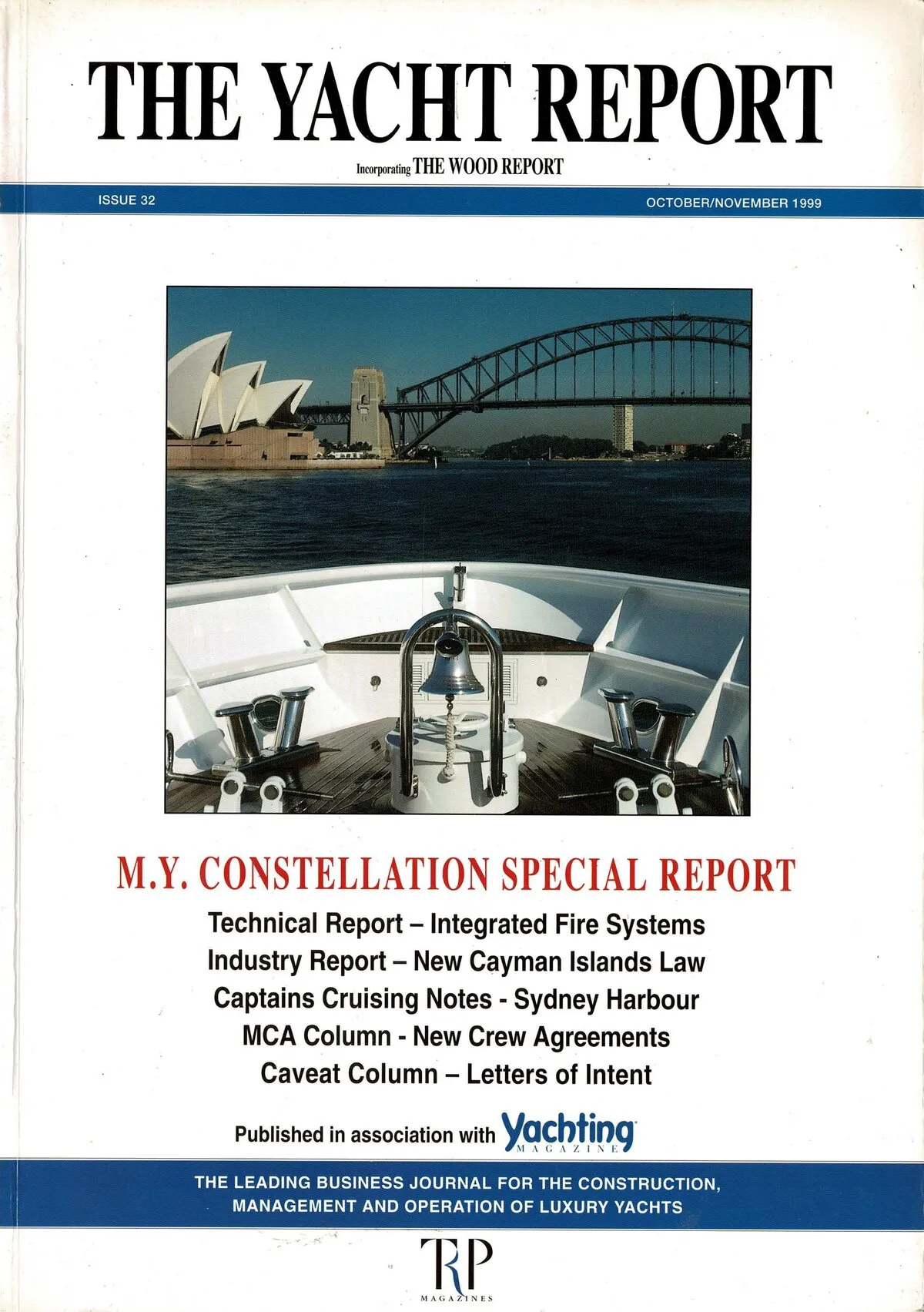 The Yacht Report, October/November 1999 cover